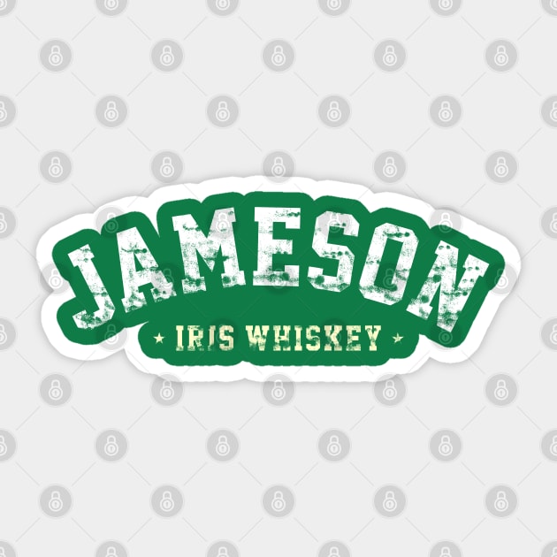 JAMESON IRISH WHISKEY Sticker by jhonybrothers_cloth.ltd